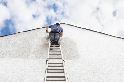 Peinture extérieure à Fauguerolles — façades et ravalement